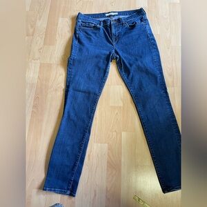 Womens J Brand Blur Denim Jeans Size 30 Cut 8199